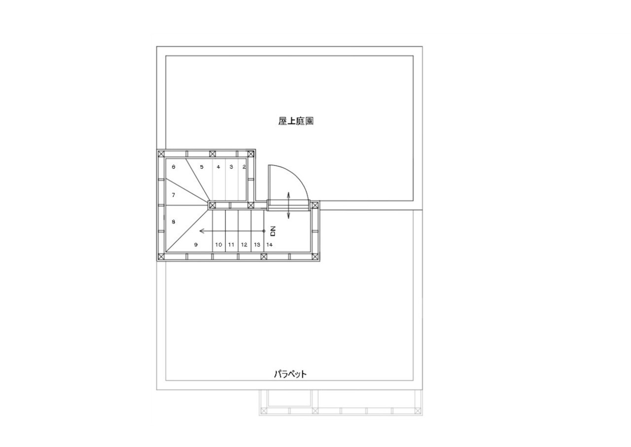 東京都渋谷区　T様邸　新規平面図