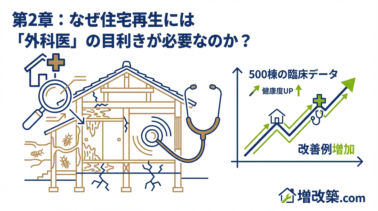 第2章：なぜ住宅再生には「外科医」の目利きが必要なのか？