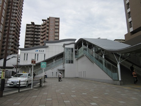 大阪市鶴見区　放出駅