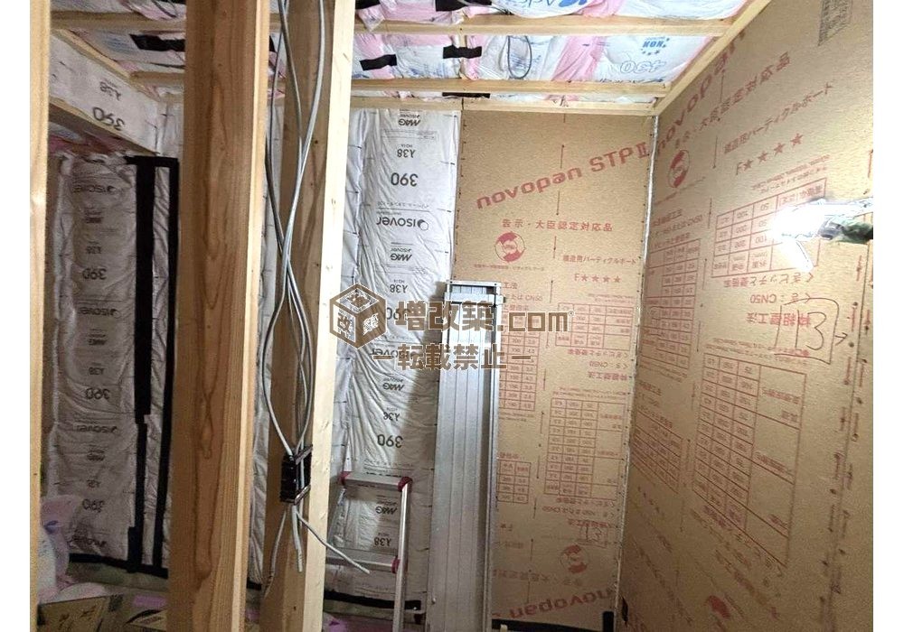 品川区M様邸　木工事　耐力壁