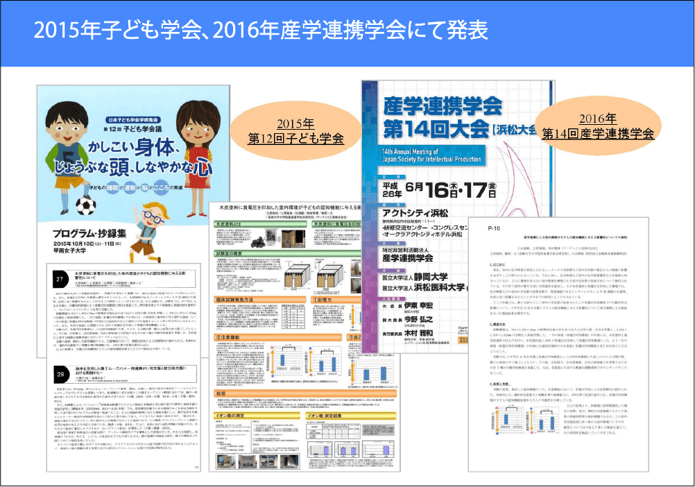 学会への発表