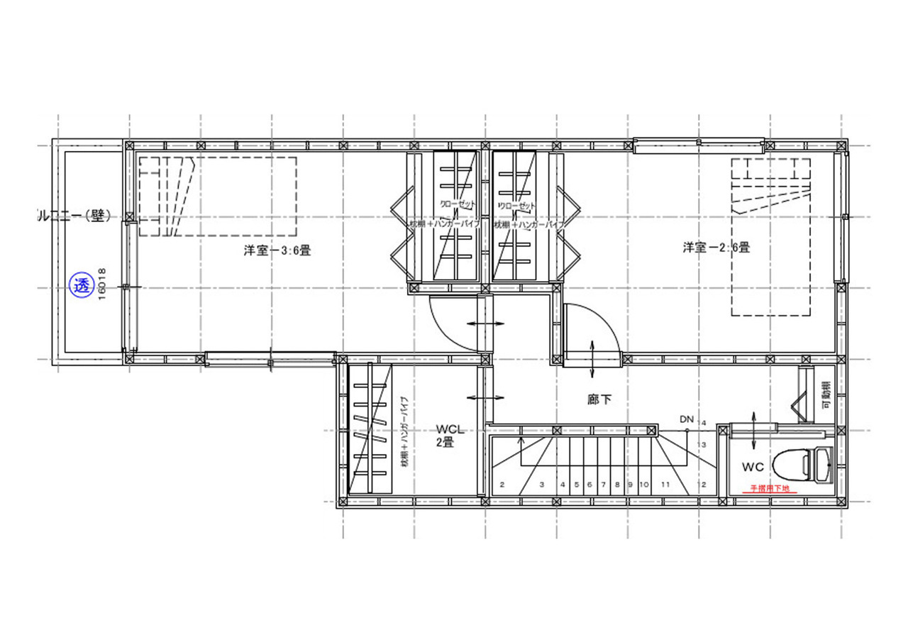 東京都台東区　２階新規図面