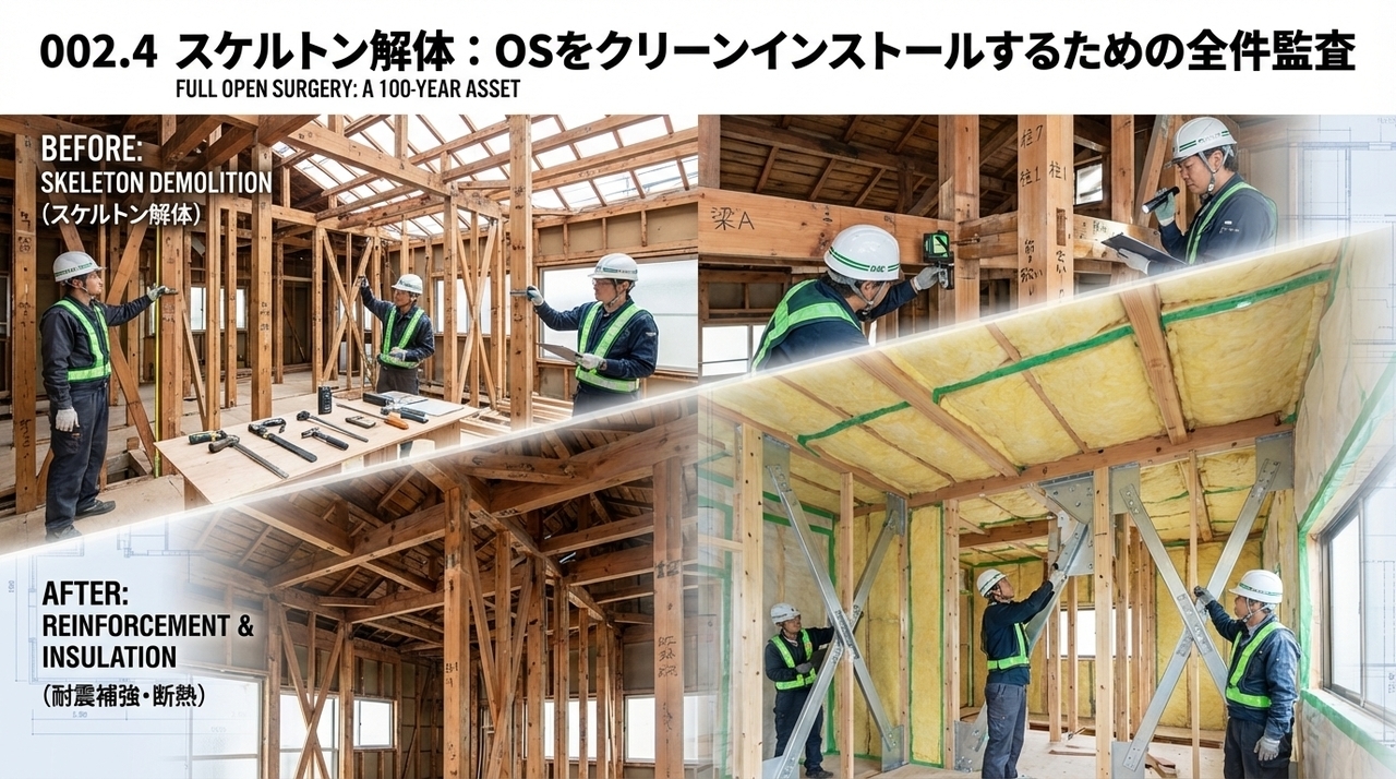 002.4 スケルトン解体：OSをクリーンインストールするための「全件監査」