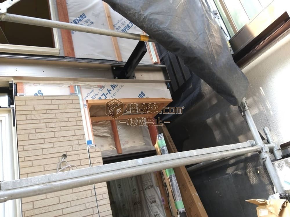 新宿区K様邸　外壁工事