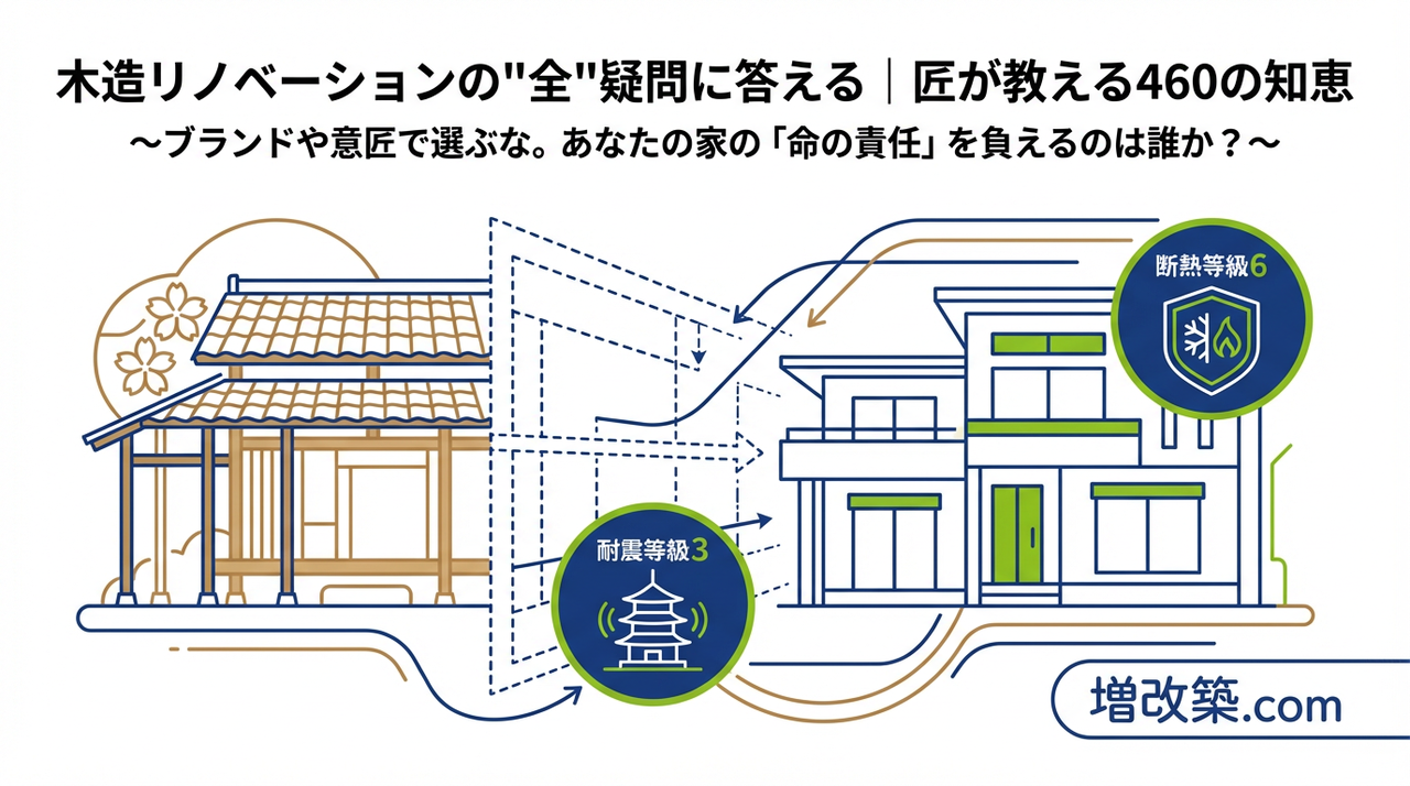 工務店・ハウスメーカー・設計事務所の違い：増改築.comが選ばれる理由（500棟の実績から見る強み）