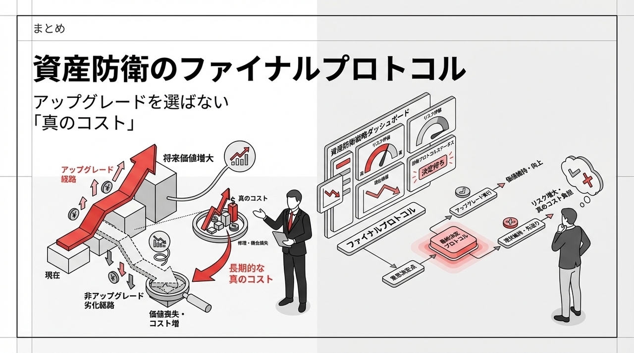 10.6 資産防衛のファイナルプロトコル ─ アップグレードを選ばない「真のコスト」