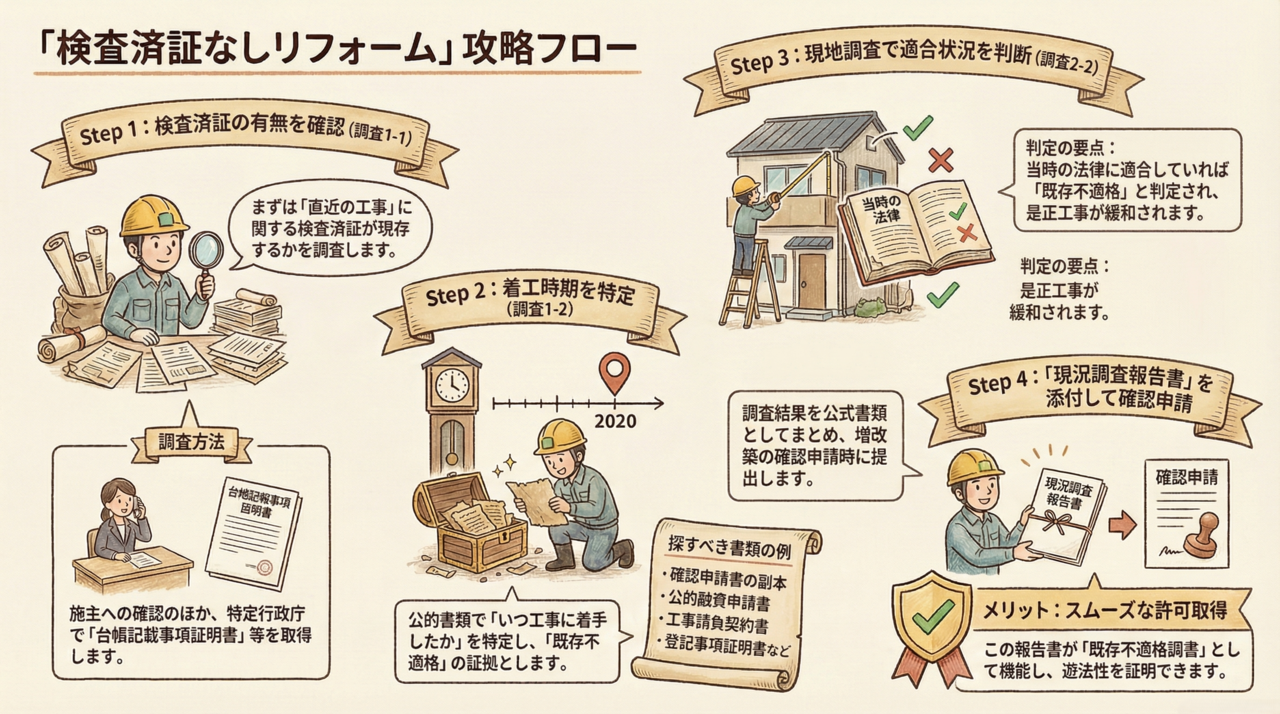 検査済証がない？困ったときの解決法