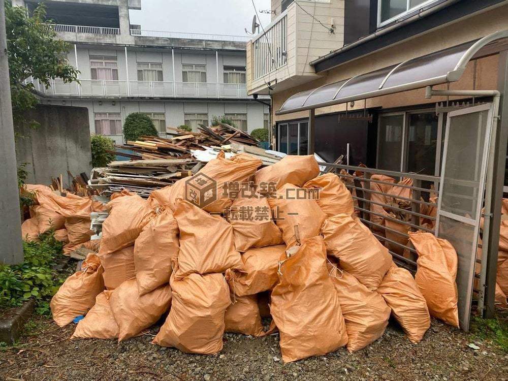 板橋区　H様邸　足場解体