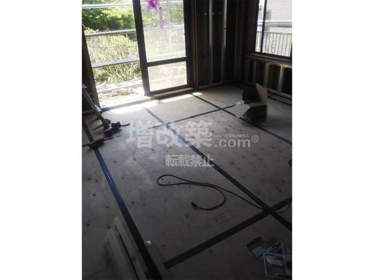 床断熱と気密処理