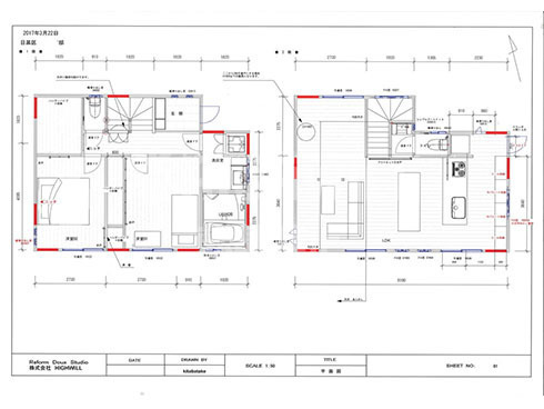 目黒区A様邸_新規平面図