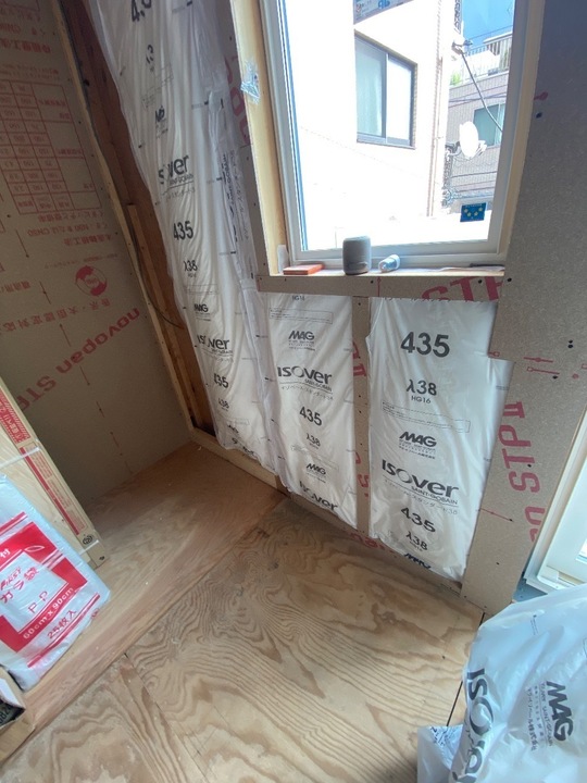 東京都新宿区U様邸　断熱工事