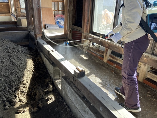 炭埋で土地をイヤシロチに