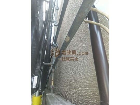 ハーフスケルトン　外壁工事