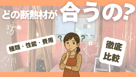 断熱リフォーム　土の断熱が合うの？バナー