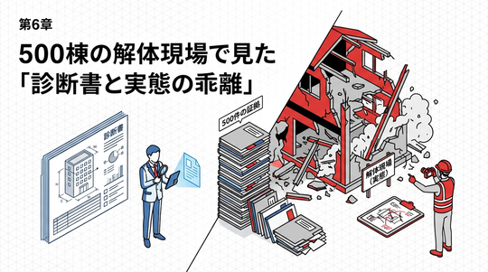 500棟の解体現場で見た「診断書と実態の乖離」