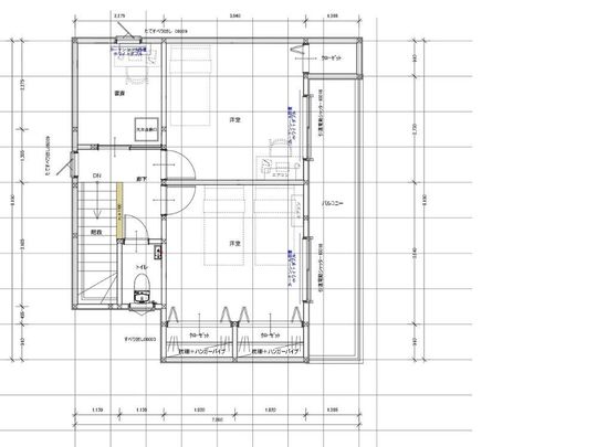杉並区H様　新規平面図