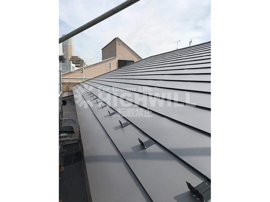 戸建スケルトンリフォーム　屋根