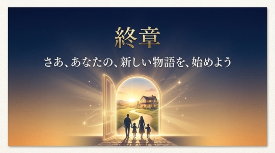 【終章】：さあ、あなたの、新しい物語を、始めよう