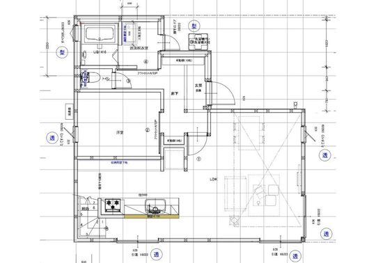 板橋区　H様邸　施工後平面図