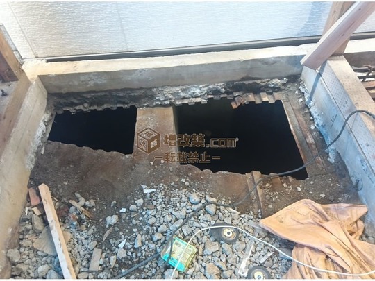 新宿区K様邸　足場解体