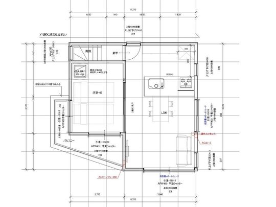 杉並区Ｏ様邸　２階図面