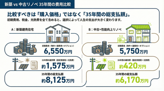  【費用比較】イニシャルコストとランニングコストの真実