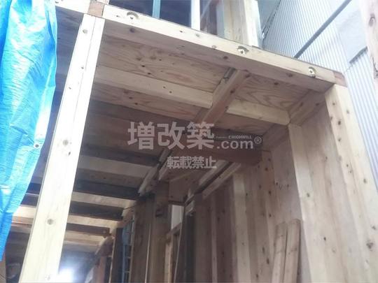 中央区　S様邸　木工事