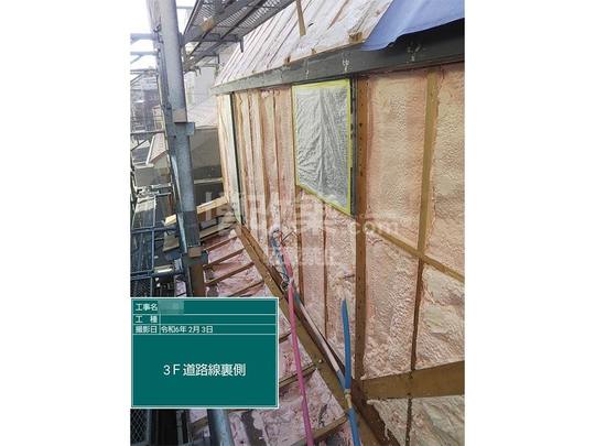 外壁解体して断熱リフォーム