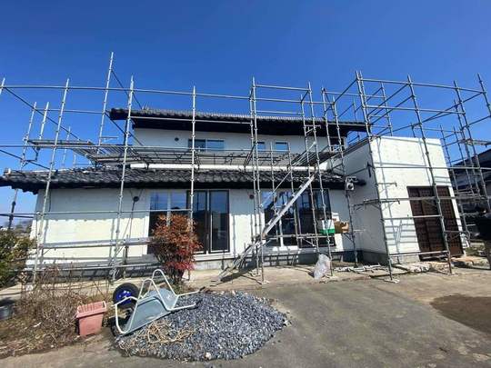 外張り断熱リフォーム工事