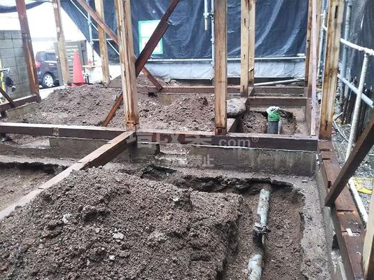 東京都渋谷区　T様邸　基礎工事