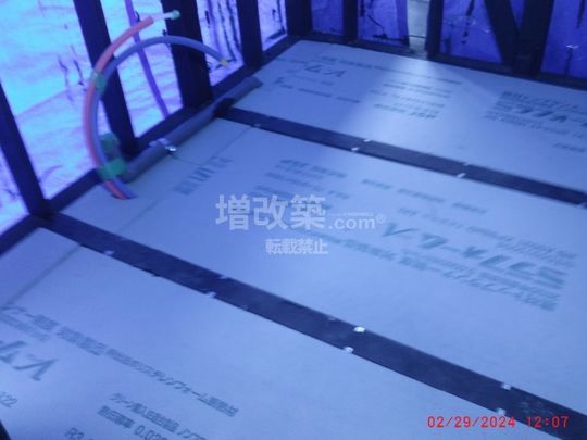 東京都文京区　M様邸　断熱工事