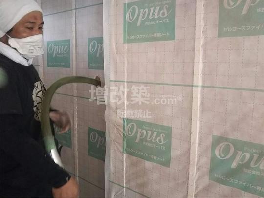 セルロースファイバー断熱