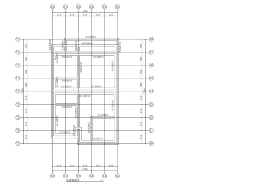 東京都渋谷区　T様邸　基礎伏図