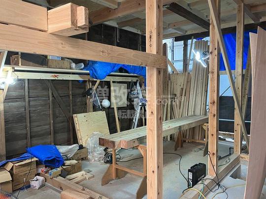 東京都新宿区U様邸　木工事