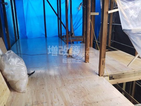 東京都台東区　戸建てフルリノベ　２階床