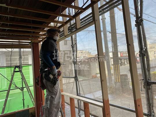 兵庫県尼崎市R様邸　大工工事