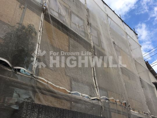 目黒区A様邸_外壁工事