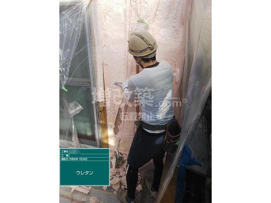 外壁解体して断熱リフォーム