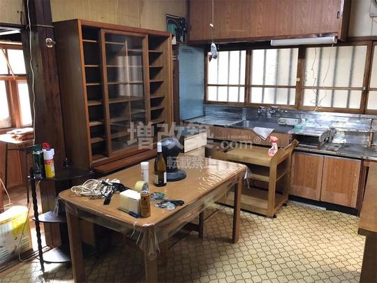 実家リノベ　既存台所　豊島区