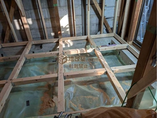 ハーフスケルトン　床断熱