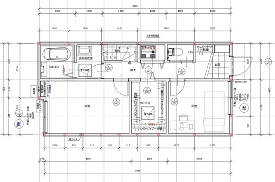 東京都新宿区U様邸　新規図面