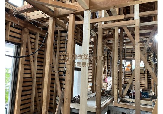 大田区O様　木工事