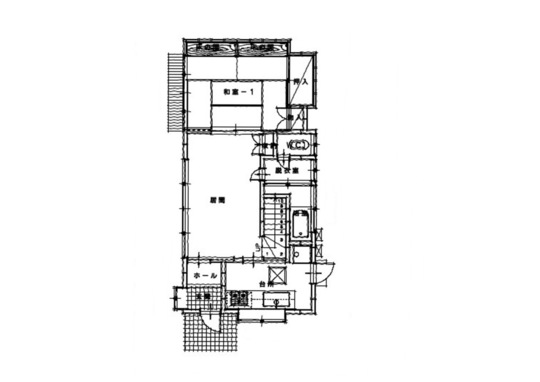 神戸市灘区　戸建フルリフォーム　既存図面