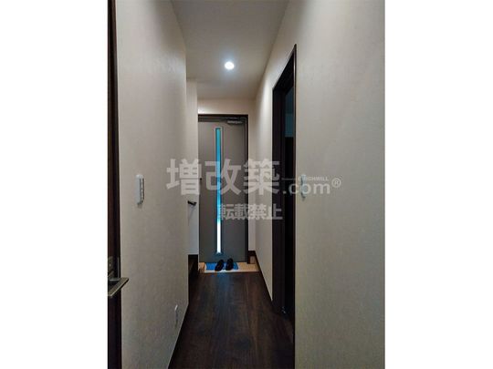 東京都台東区　戸建てフルリノベ　竣工廊下