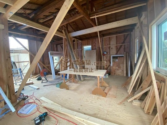 杉並区Ｏ様邸　木工事