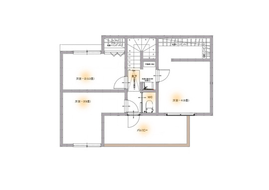 豊島区　新規２階平面図