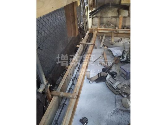 戸建てリノベーション　基礎型枠　阿佐ヶ谷