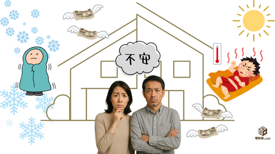 ゾーン断熱　断熱ガイド　不安