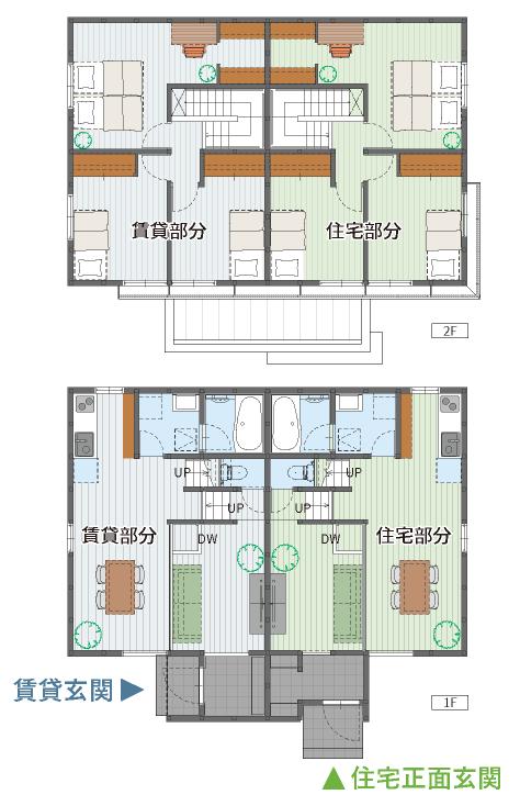 Wood Maison Series間取り