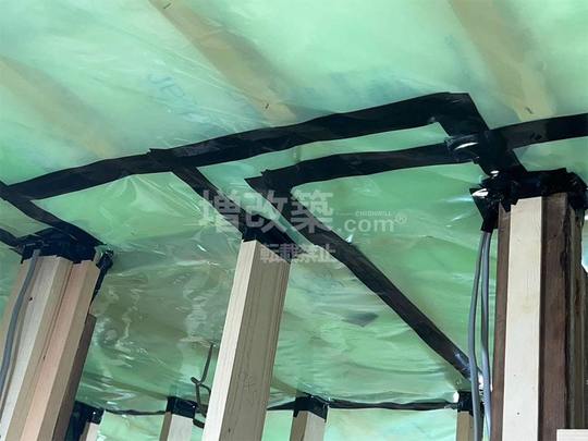 東京都豊島区　I様邸　気密テープ処理